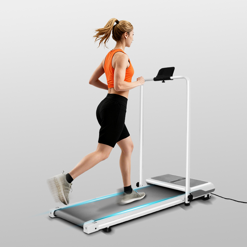 Running Gear Gym - 2-in-1 접이식 공간 절약형 워킹 패드