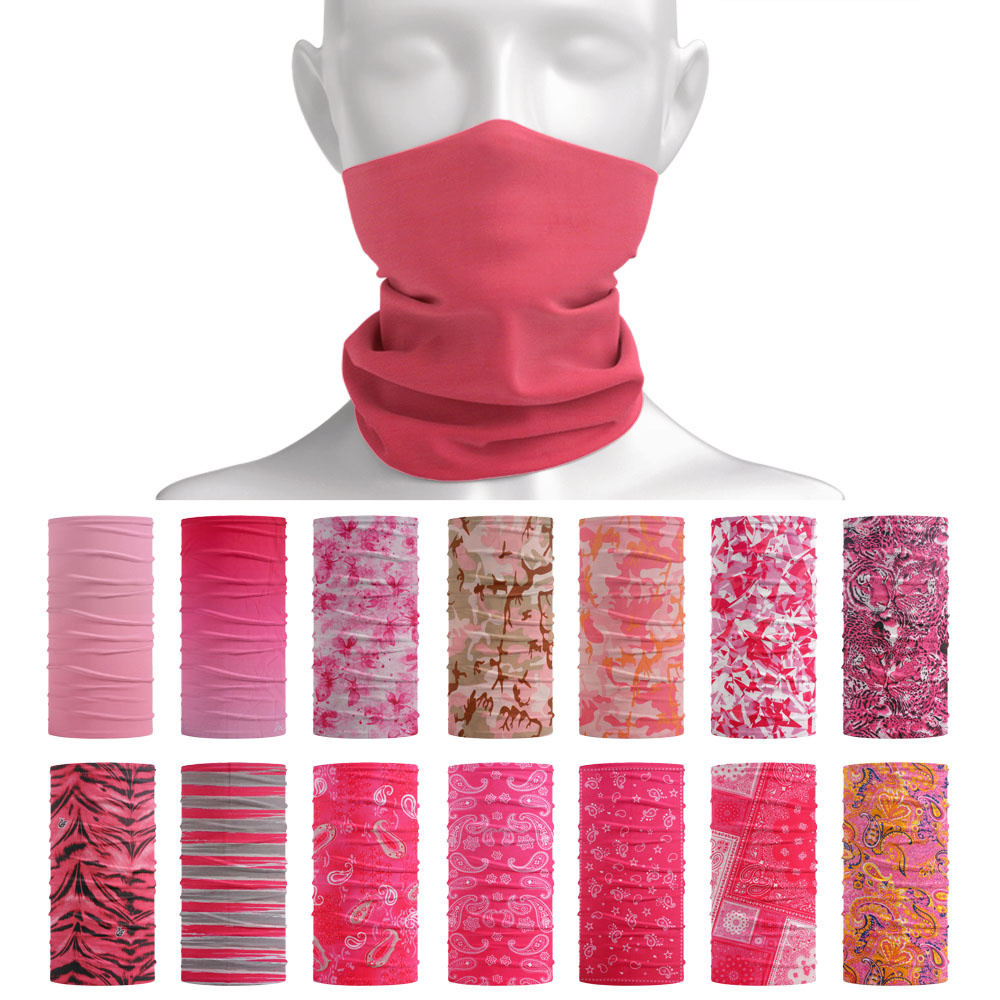Running Gear Headband - 핑크 원활한 야외 두건 사이클링 목