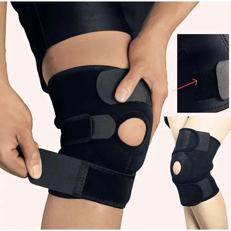 Running Gear Satisfy - 스프링 지지형 무릎 보호대, 스포츠 러닝용