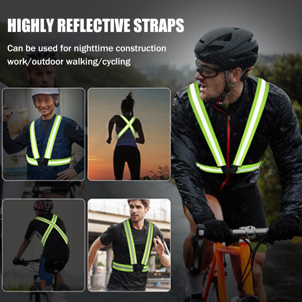 야외 활동용 조절 가능 안전 조끼 야간 걷기용 고시인성 - Running Gear Satisfy 리뷰 및 가격