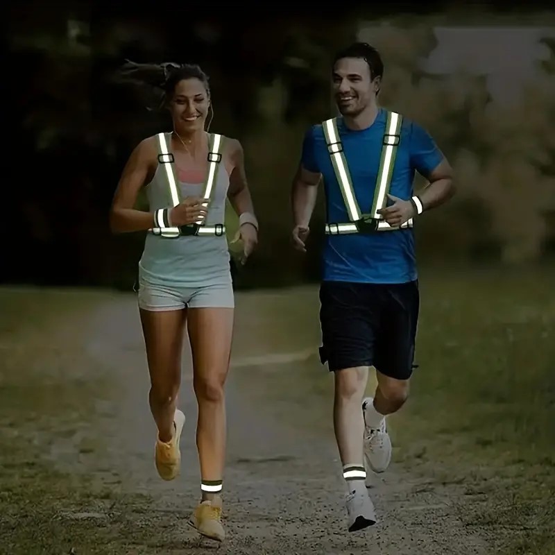 반사 조끼 러닝 기어, 야간 사이클링, 하이킹, 조깅, - Reflective Running Gear Vest 리뷰 및 가격