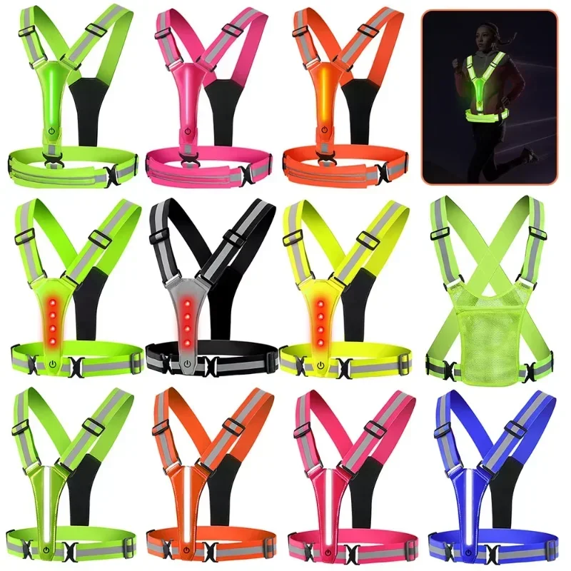 LED Reflective Vest Running Ge - Reflective Running Gear Vest 리뷰 및 가격