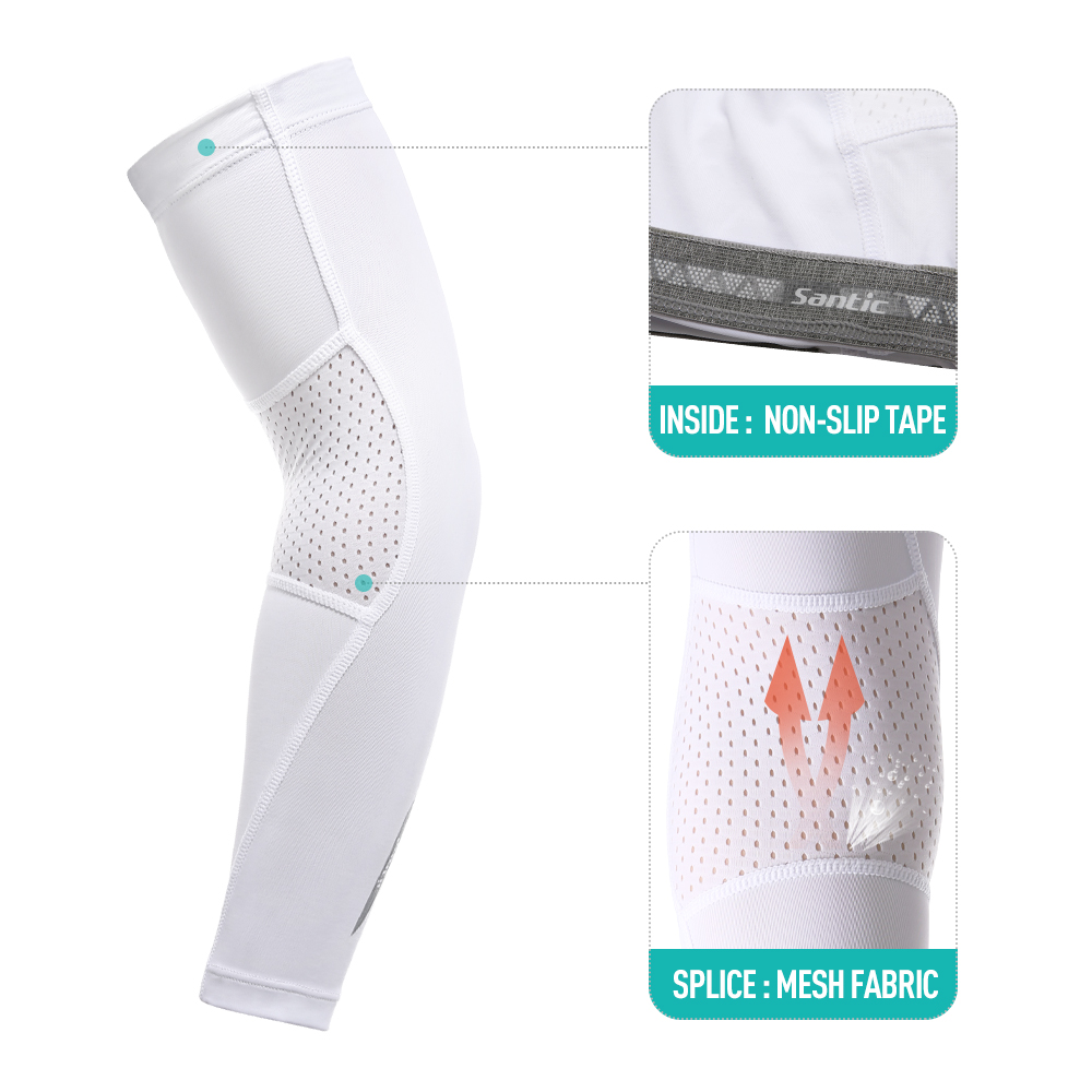 Santic 스포츠 팔 압축 슬리브, 여름 UV 차단, - Running Gear Satisfy 리뷰 및 가격