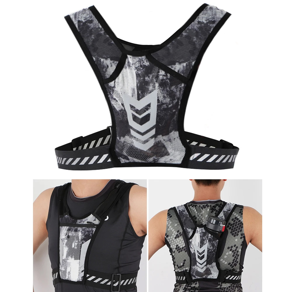반사 기능 러닝 조끼 (휴대폰 홀더 및 열쇠 주머니 포 - Running Gear Satisfy 리뷰 및 가격