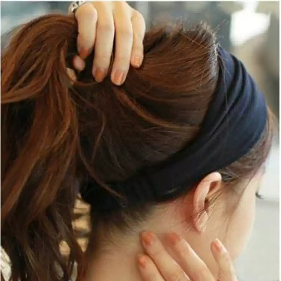 여성용 부드럽고 넓은 논슬립 헤어밴드, 탄력 있는 헤어 - Running Gear Headband 리뷰 및 가격