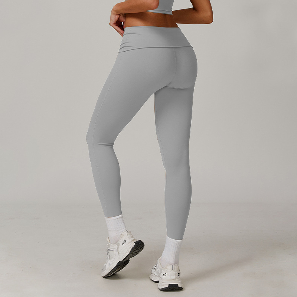 여성용 운동용 요가 팬츠, 허리 접이식 레깅스, 힙업  - Running Gear Gym 리뷰 및 가격